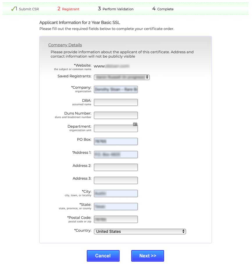 Ordering And Retrieving SSL/TLS Certificates